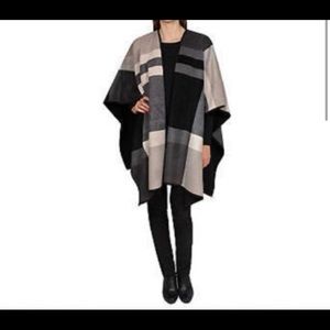 Ike Behar Reversible Wool Wrap